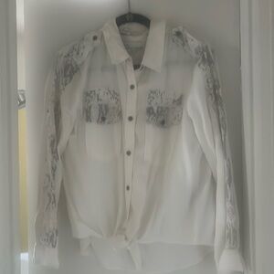 Vintage Havana button down blouse